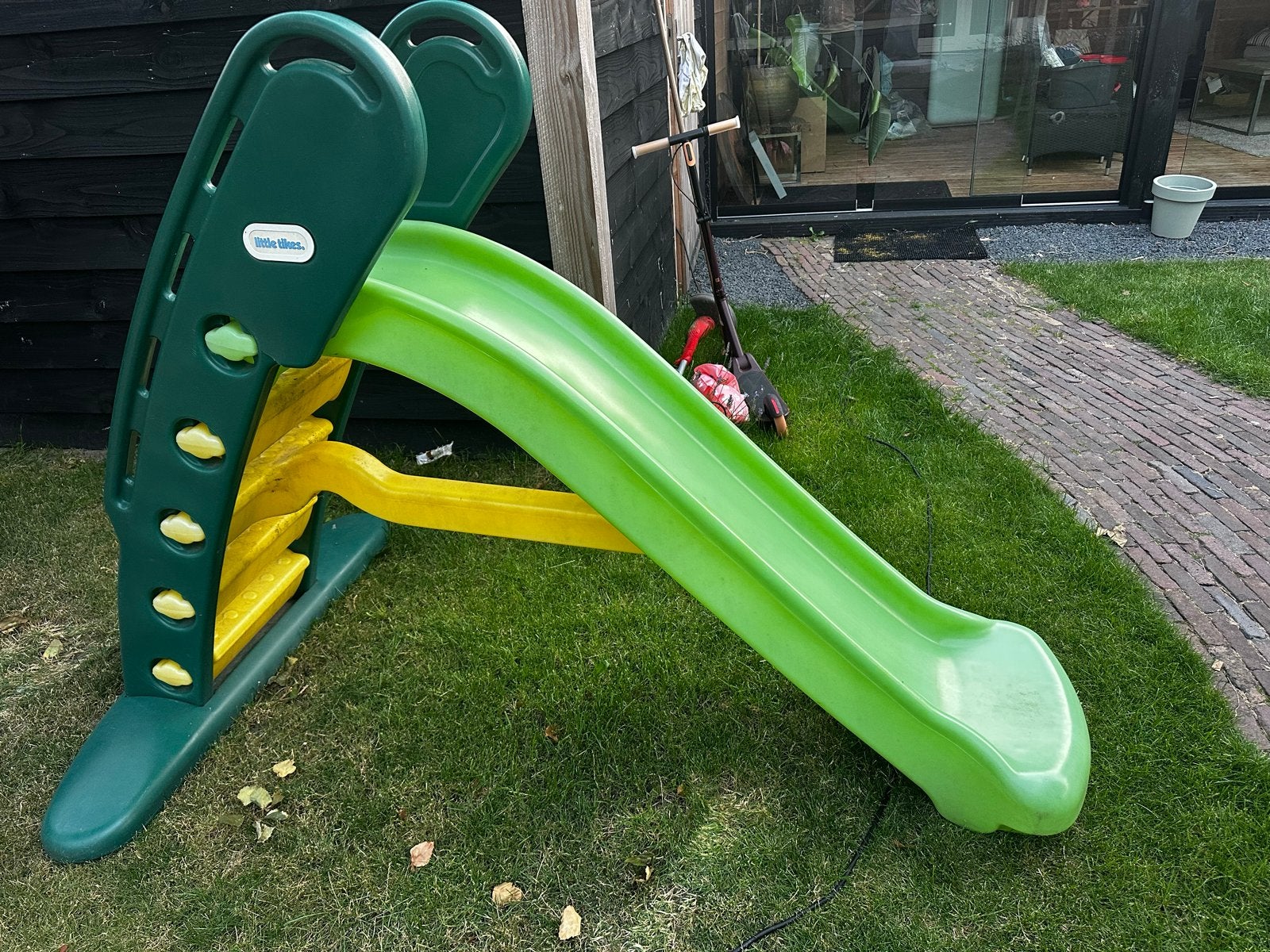 Little Tikes Glijbaan - Groen/Geel, Ophalen of Verzenden, Gebruikt, Glijbaan