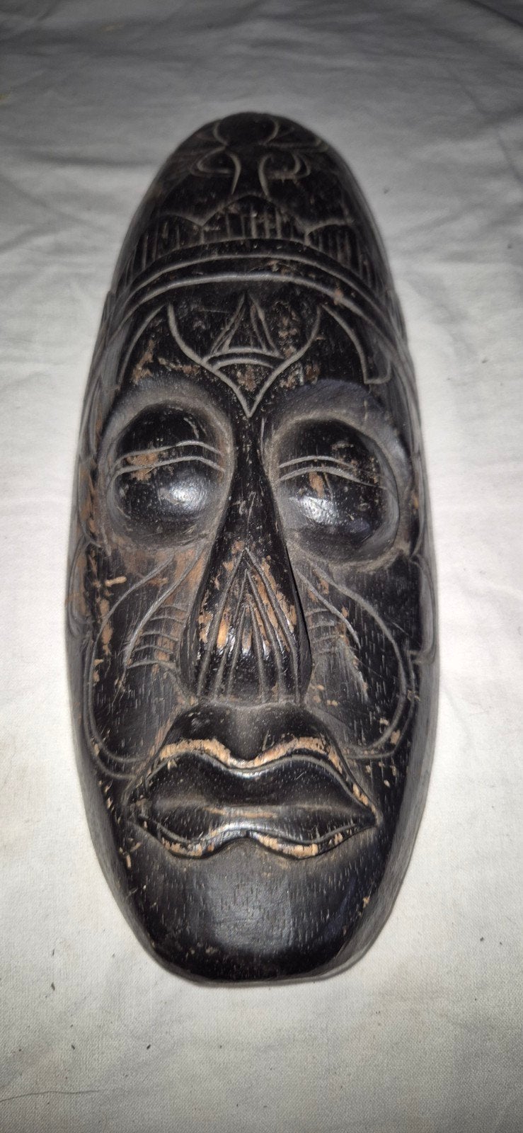 Handgesneden Afrikaans Masker - Hout, Hout, Gesneden, Afrika, Masker
