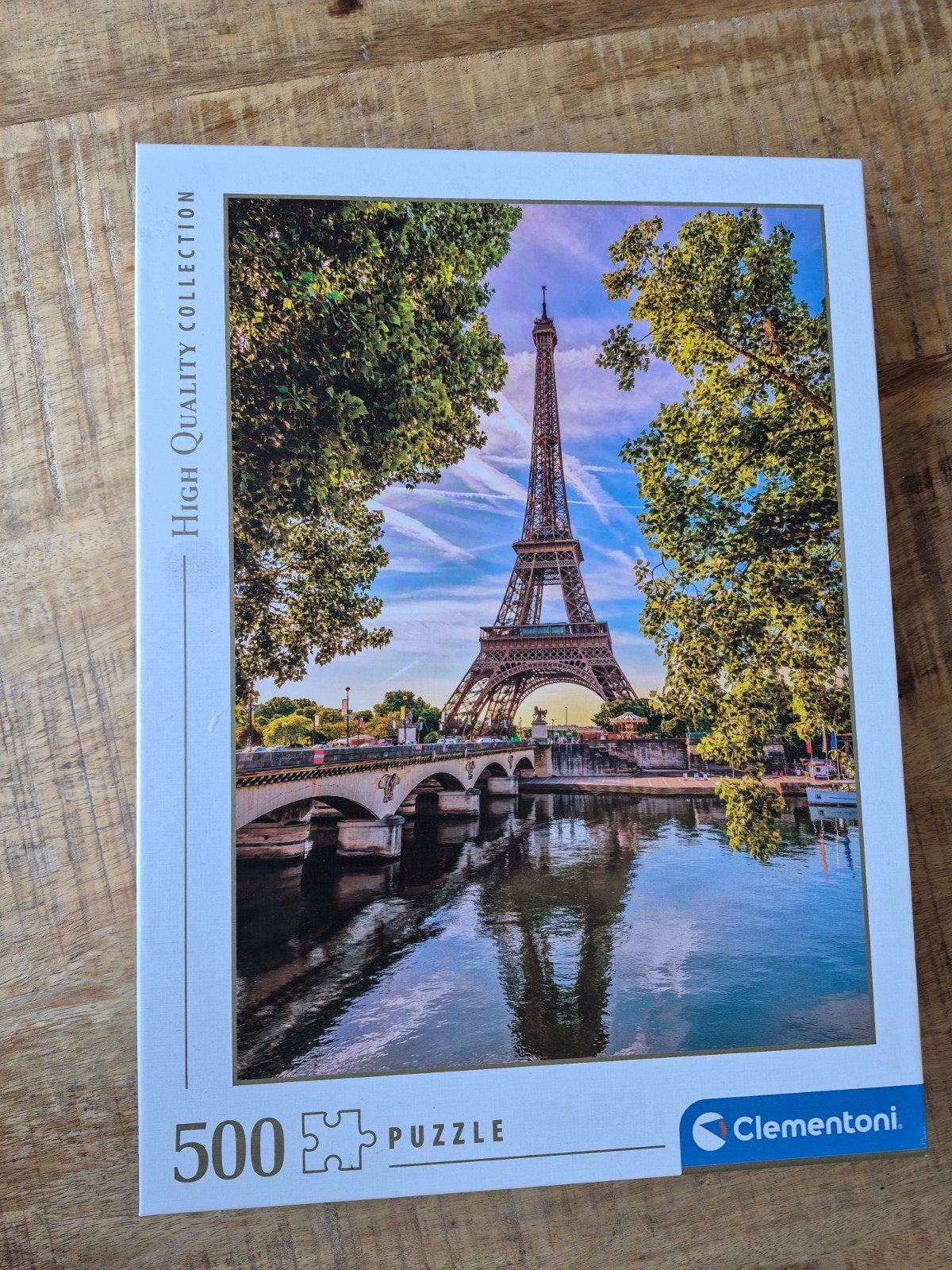Clementoni Legpuzzel Eiffeltoren Parijs 500 stukjes, Ophalen of Verzenden