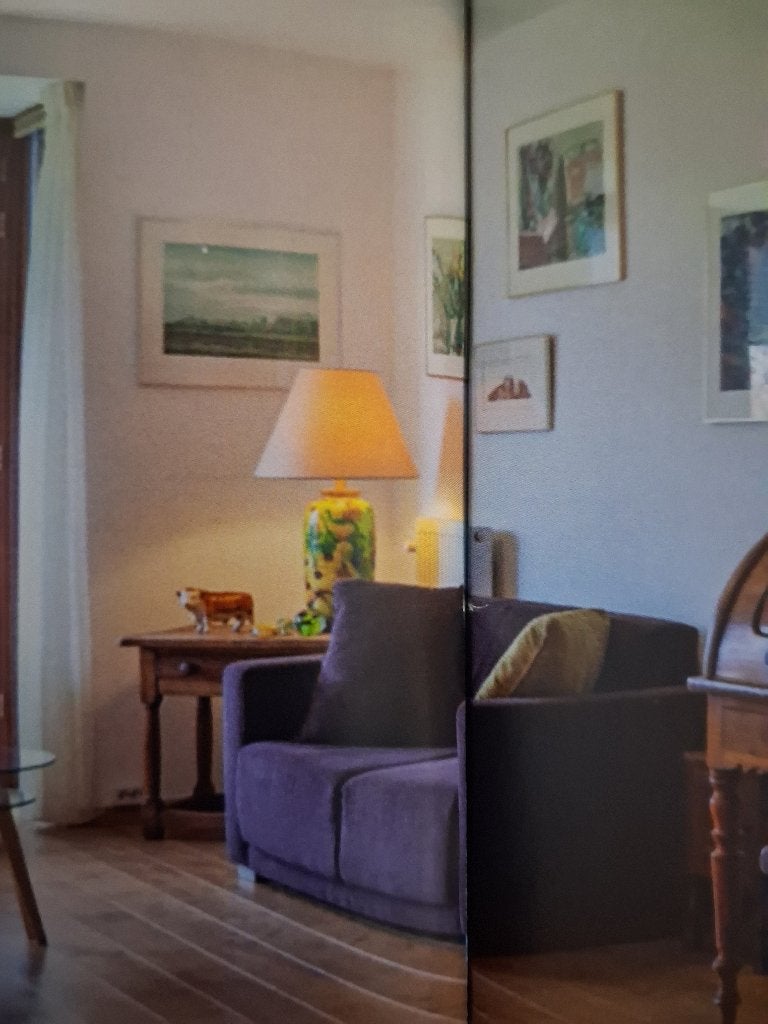 Te koop 2 zitsbank plus 2 fauteuils, Ophalen, Gebruikt, Stof, Modern