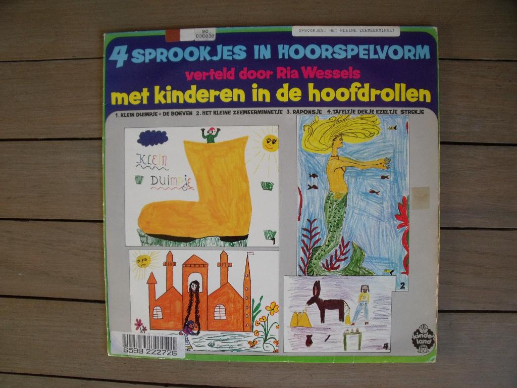 4 sprookjes in hoorspelvorm, Ophalen of Verzenden, Gebruikt, Verhaal of Sprookje