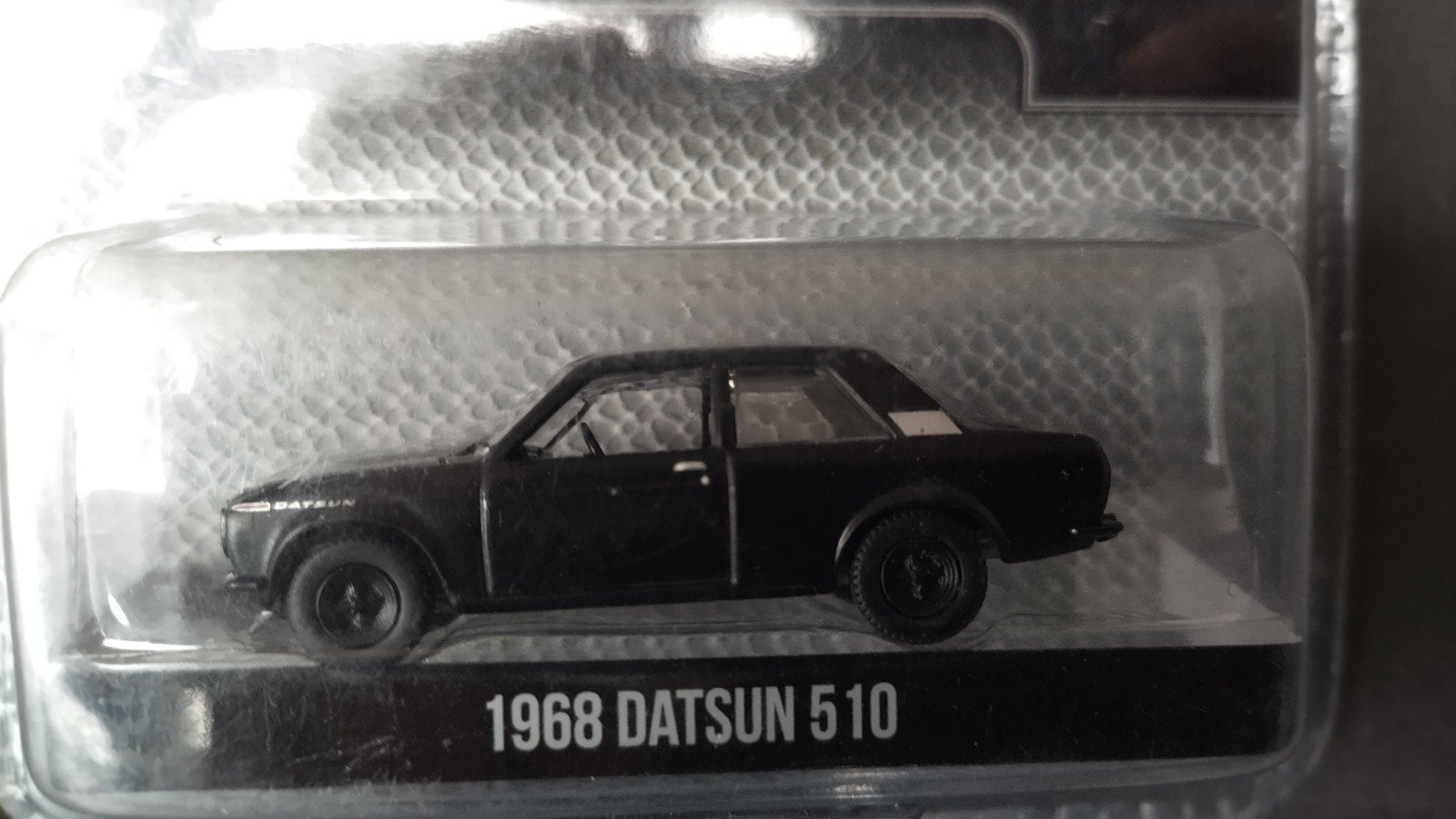 Datsun 510 1:64 Greenlight Black Bandit Pol, Auto, Verzenden, Nieuw, M