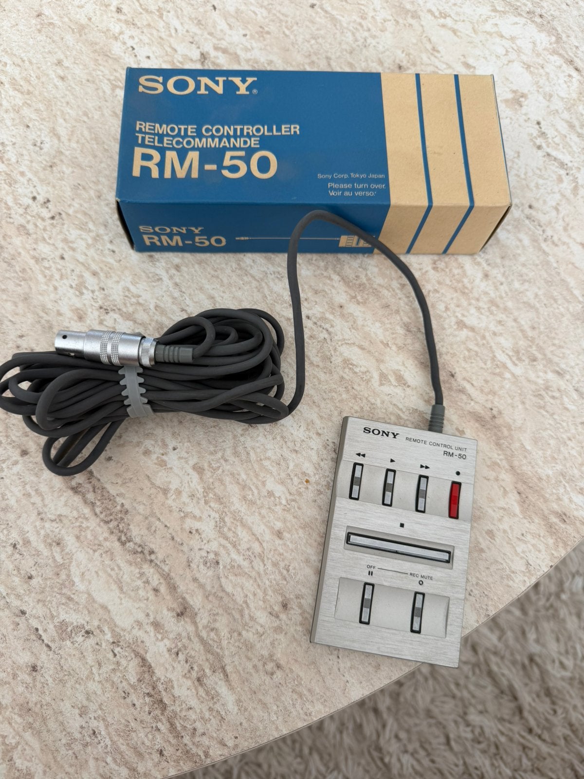 Sony RM-50 RM 50 remote voor Sony TC-K series cassettedeck, Ophalen of Verzenden, Sony