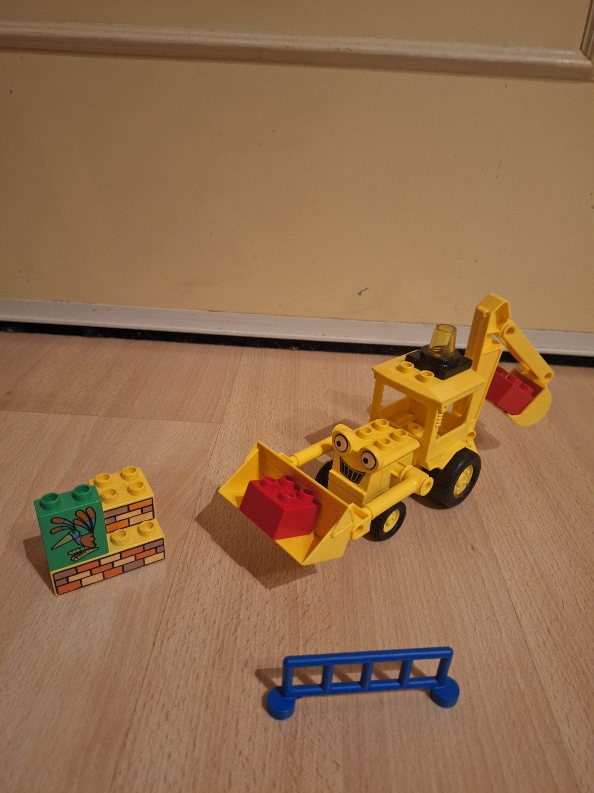 LEGO Duplo Set 3272 Bob de Bouwer - Scoop op de weg, Ophalen, Gebruikt