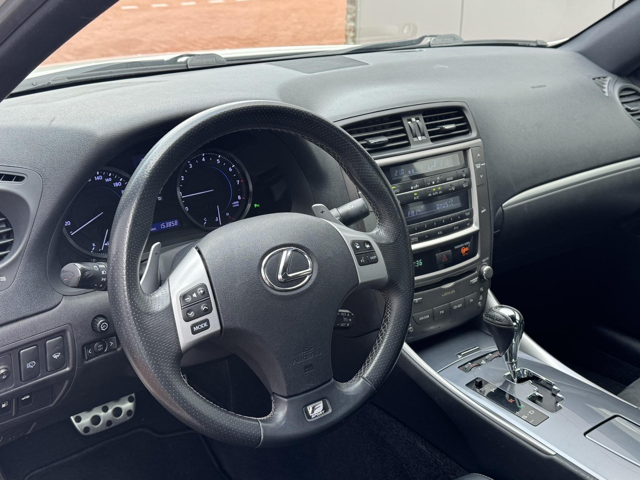Lexus IS 250 F-Sport V6 Stoelverwarming (Nieuwe beurt+APK), Auto's, Automaat, Euro 5, Achterwielaandrijving, Gebruikt