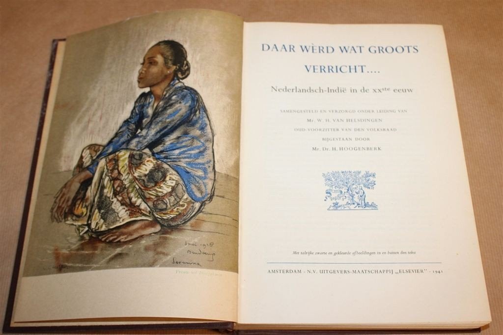 Daar wèrd wat groots verricht — Nederlandsch-Indië [1941], Ophalen of Verzenden, Gelezen