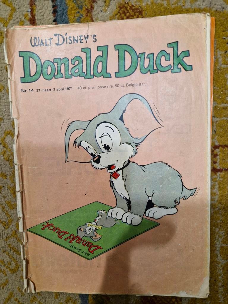 Donald Duck Weekblad - Oude Uitgaven (Jaren '60 - '70), Meerdere stripboeken, Ophalen of Verzenden, Gelezen, Walt Disney