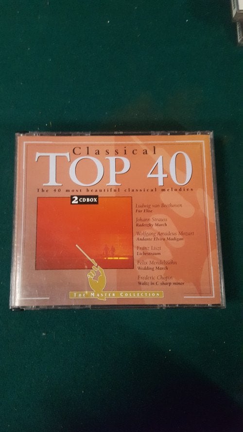 2 x cd classiccal top 40, Ophalen of Verzenden
