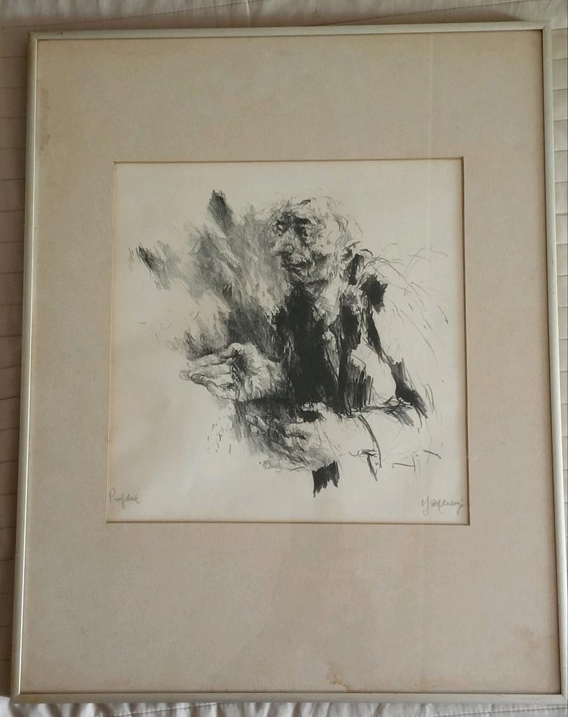 Jan Mensinga Lithografie, Ophalen of Verzenden