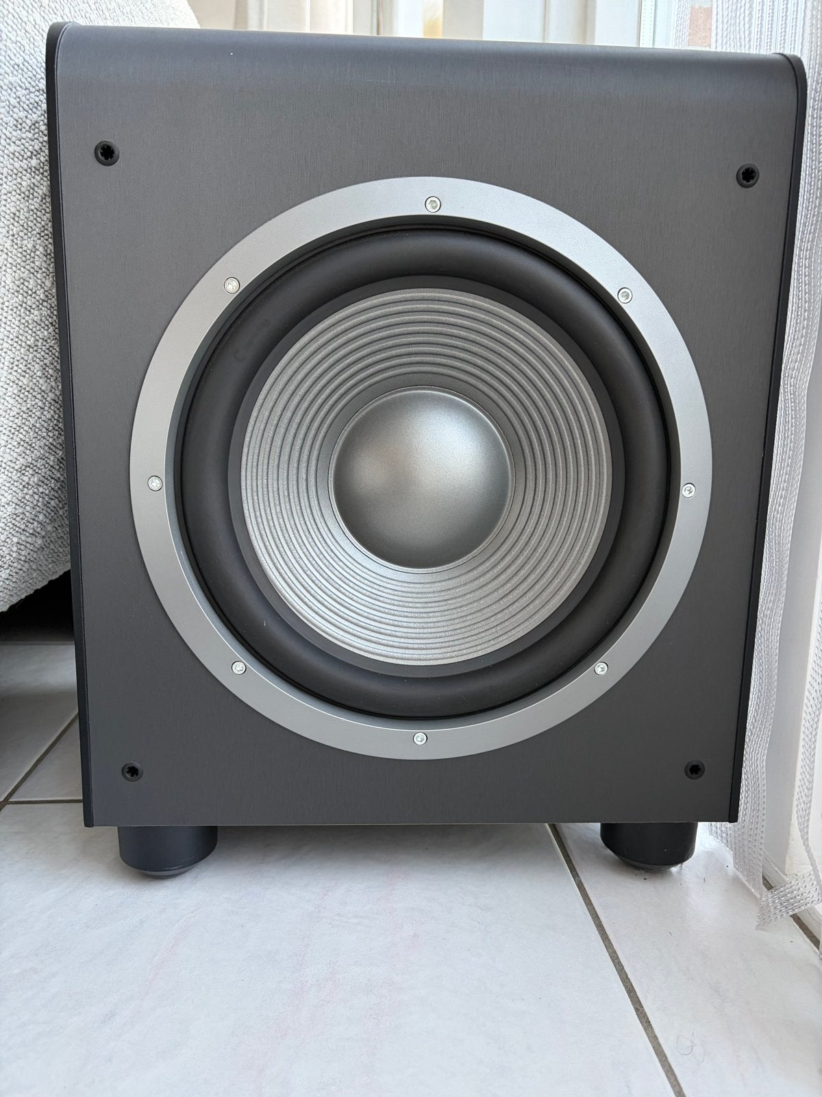 JBL ES250PW Subwoofer - Krachtige draadloze bas, Inclusief kabels, Zo goed als nieuw, Ophalen, 150 watt of meer
