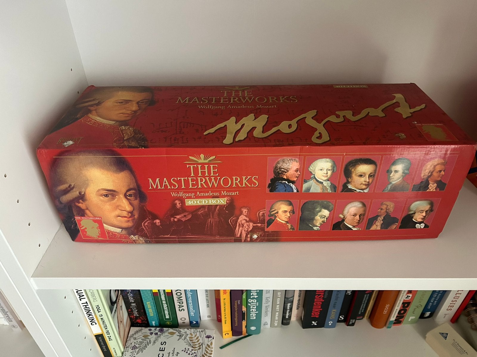 The Masterworks Mozart - Complete 40 CD Boxset, Cd's en Dvd's, Boxset, Mozart, Ophalen of Verzenden, Zo goed als nieuw