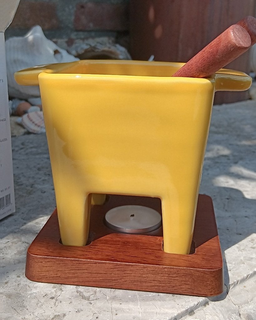 BOSKA Tapas Fondue geel- 300 ml, Overige typen, Geel, Nieuw, Ophalen of Verzenden