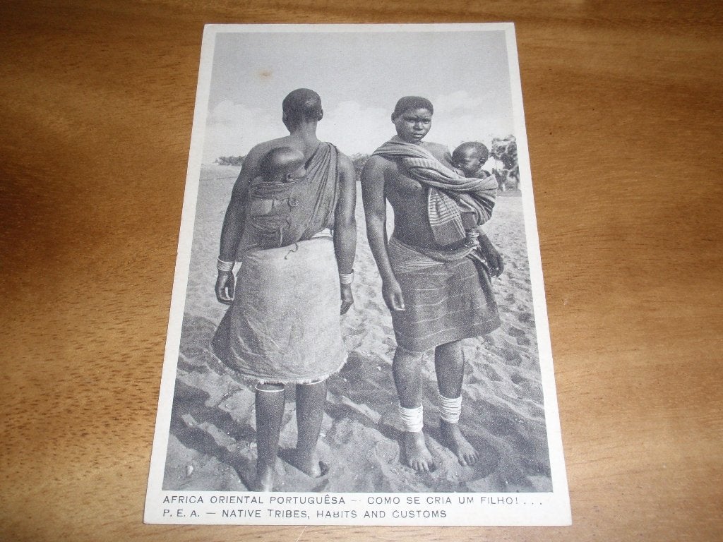 Portugees Koloniaal Afrika Etnografie Naakt Habits Customs, Verzamelen, Verzenden, Voor 1920, Ongelopen, Cultuur en Media