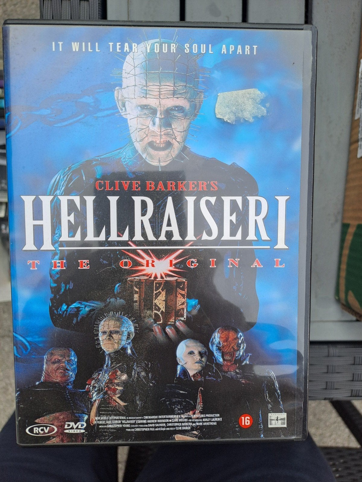 hellraiser 1 (dvd), Cd's en Dvd's, Dvd's | Horror, Ophalen of Verzenden, Zo goed als nieuw, Overige genres