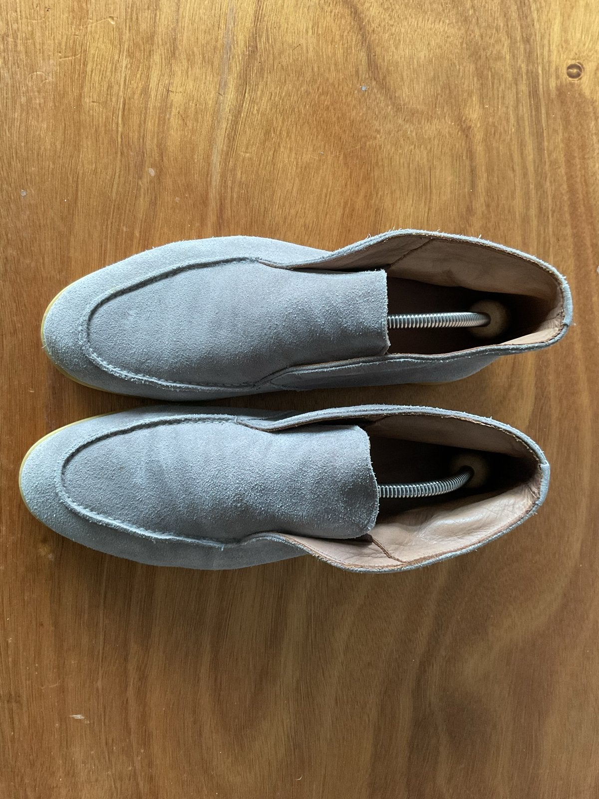 Weinig gedragen suède schoenen, maat 43, merk Mazzeltov, Kleding | Heren, Verzenden, Gedragen, Overige kleuren, Loafers