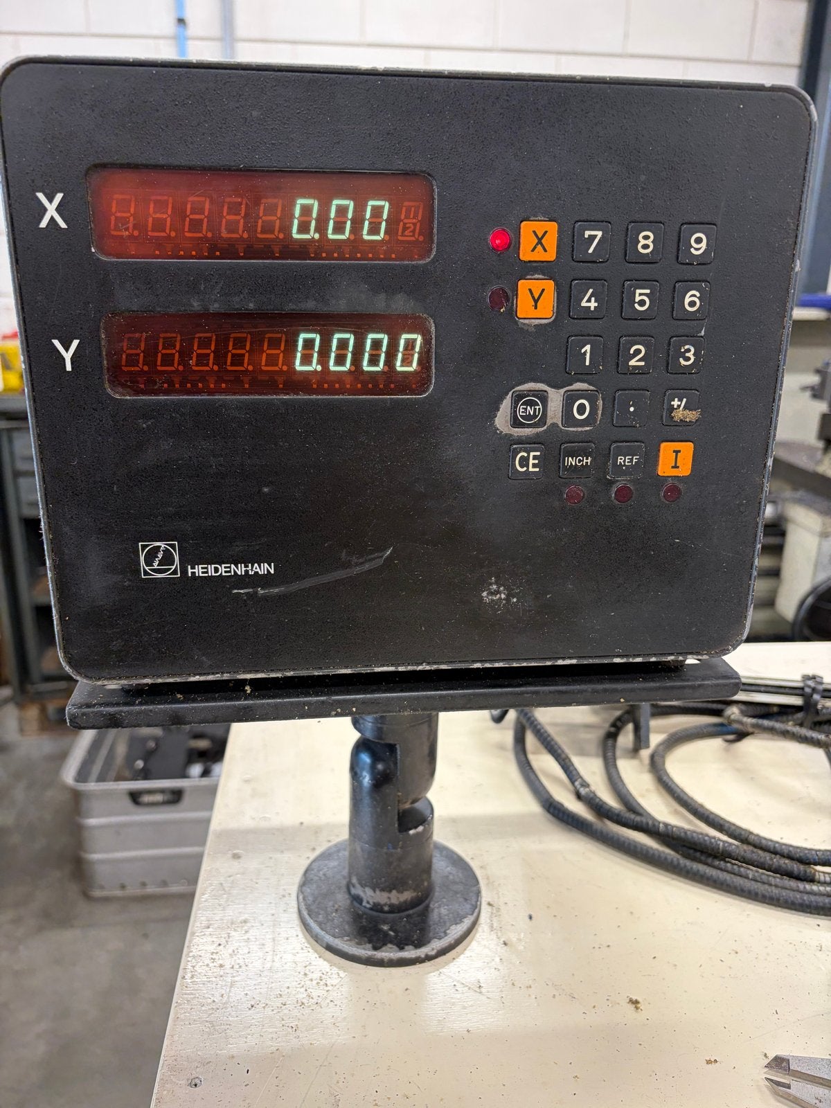 Heidenhain VRZ 710 Digitale Uitlezing met LS 303 Lineaal, Ophalen of Verzenden