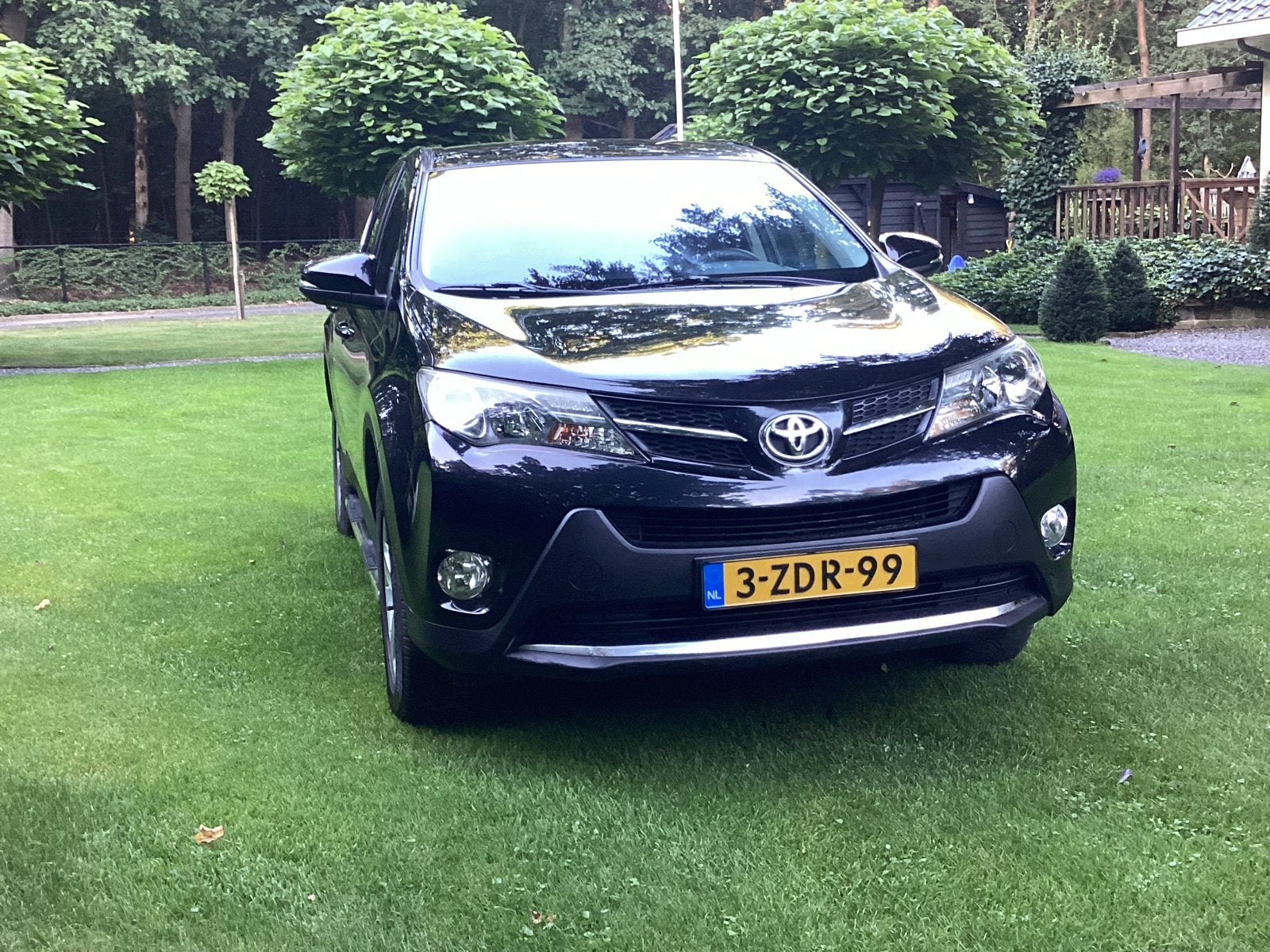 Toyota Rav4 2.0 Vvt-i 4WD CVT 2013 Zwart, Auto's, Automaat, 4 cilinders, Zwart, Vierwielaandrijving