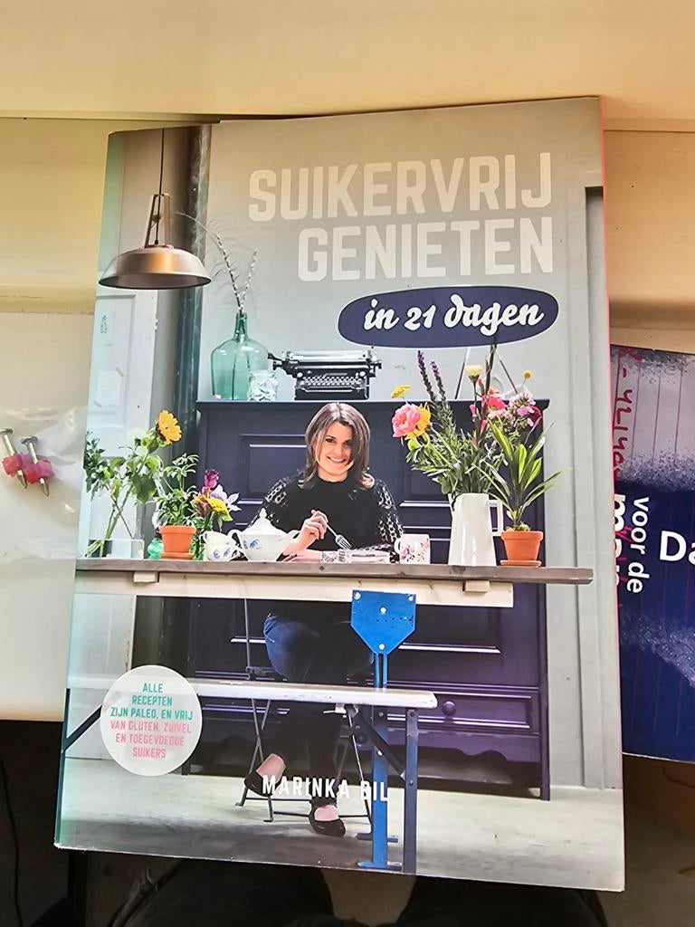 Suikervrij Genieten in 21 Dagen - Marinka Bil Kookboek, Boeken, Marinka Bil, Hoofdgerechten, Gezond koken, Ophalen of Verzenden