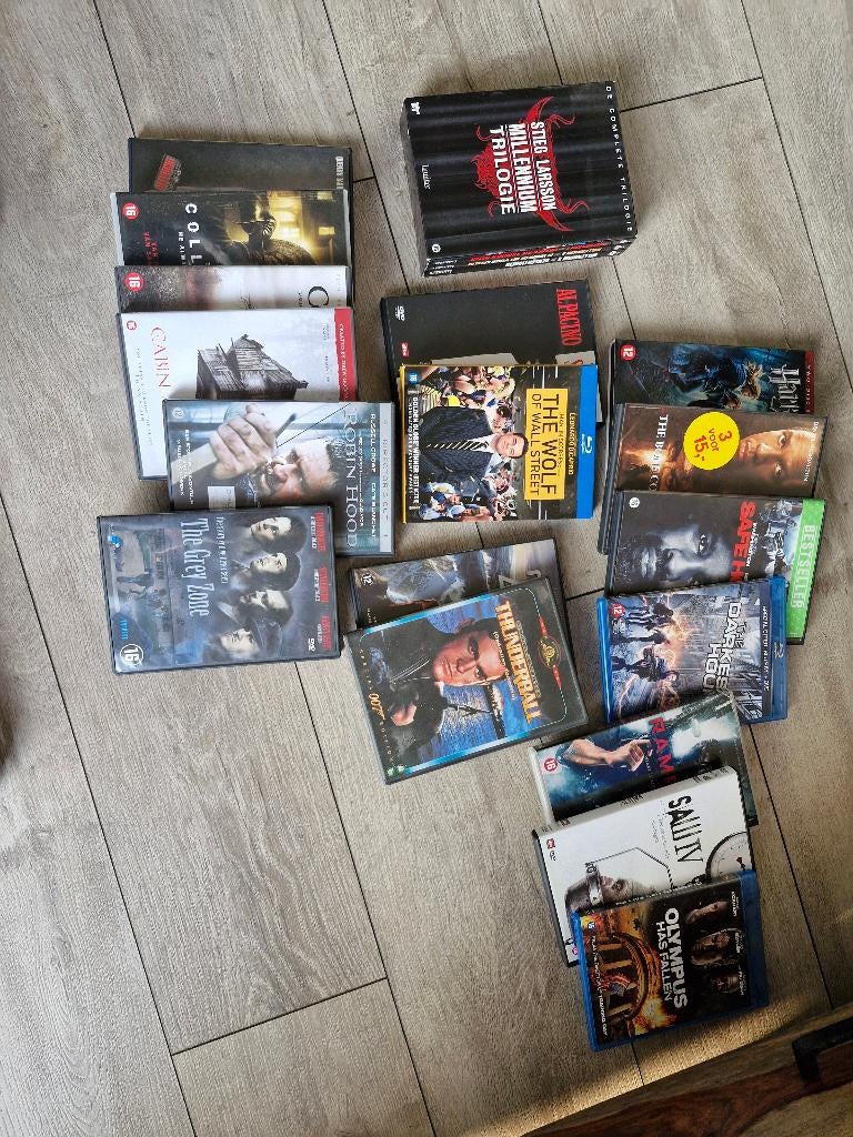 Dvd &blue ray, Vanaf 16 jaar, Ophalen, Zo goed als nieuw