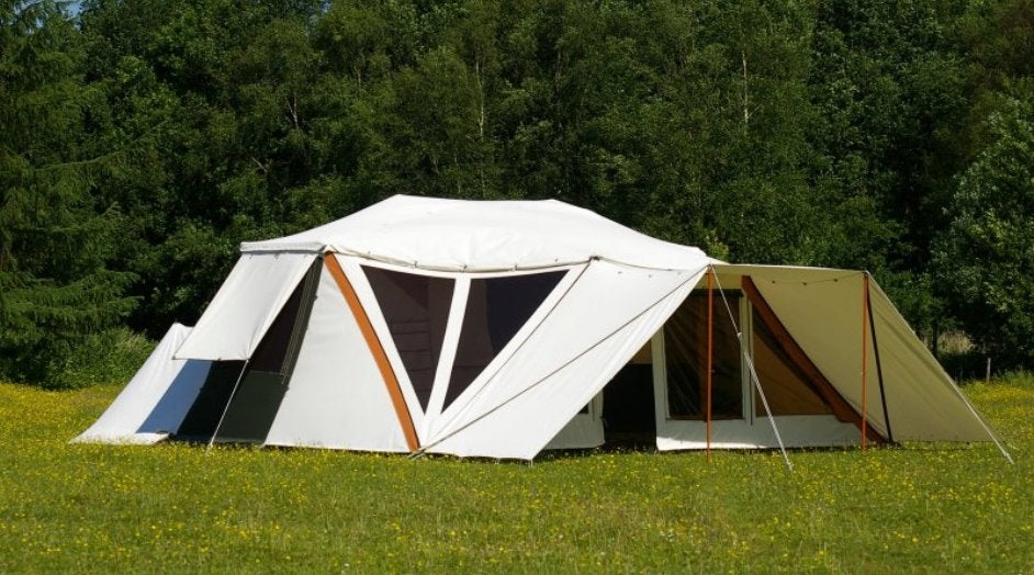 Holtkamper flyer bedouin, Caravans en Kamperen, Vouwwagens, Ophalen, Meerkleurig, Aanwezig, Holtkamper