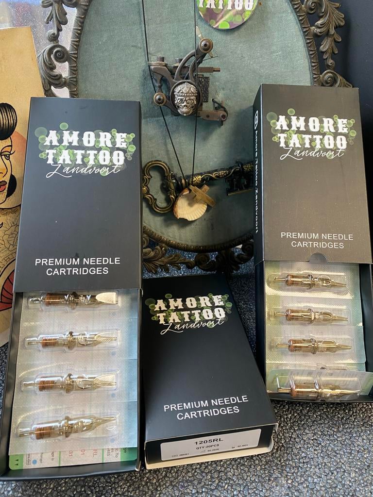 Amore Tattoo Premium needles Cartridges, Ophalen of Verzenden, Nieuw