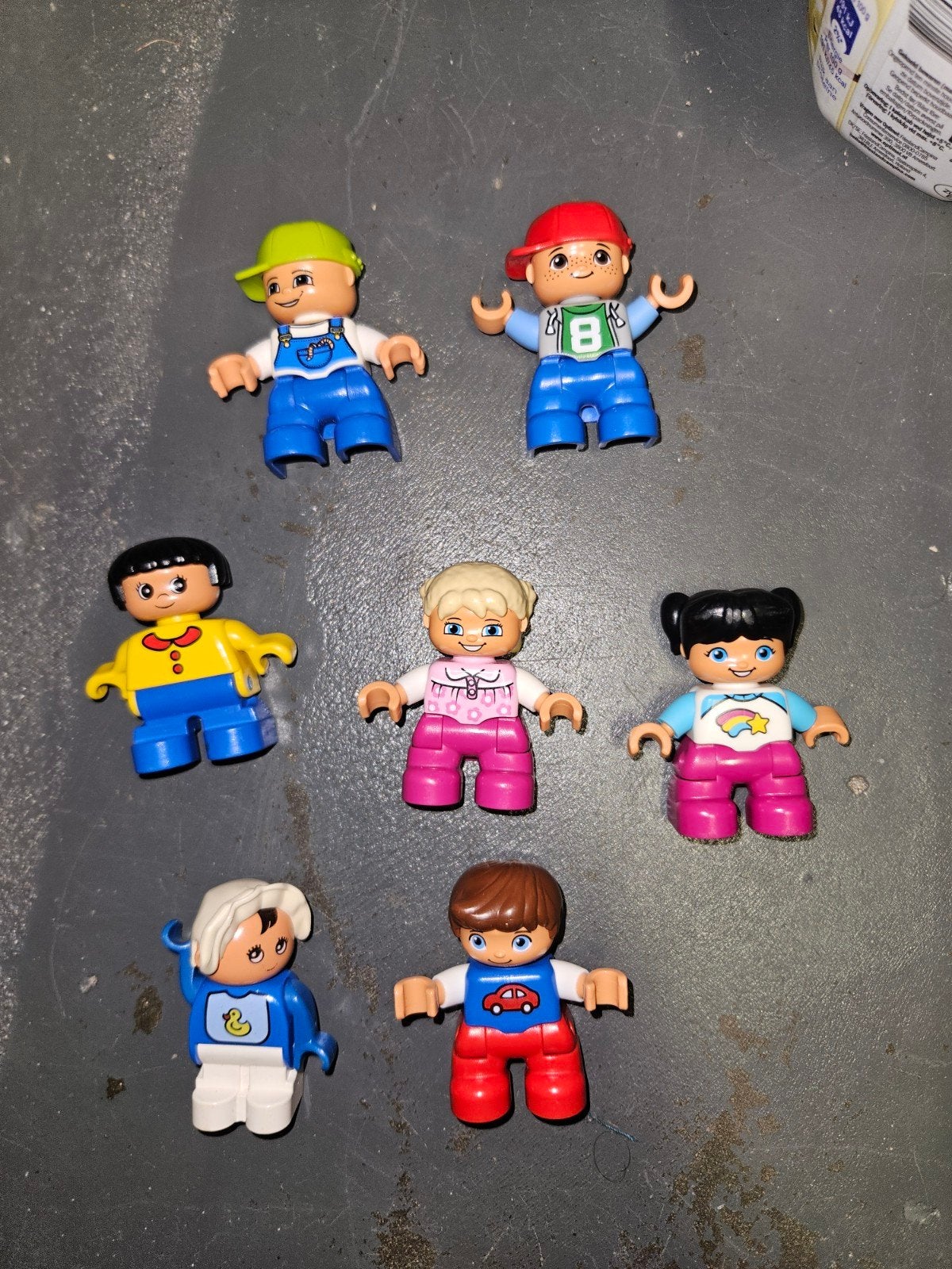 Duplo poppetjes 7 kindjes en baby, Ophalen of Verzenden, Duplo
