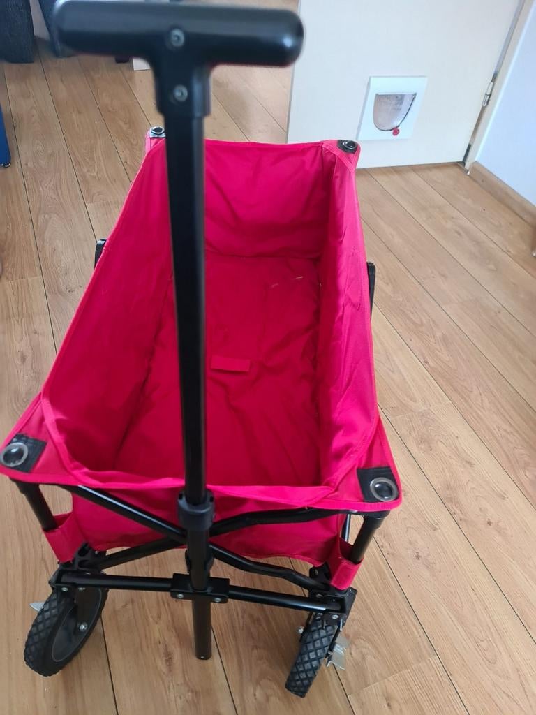 Opvouwbare bolderkar - Rood, Caravans en Kamperen, Ophalen of Verzenden