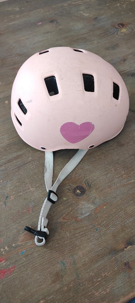 Kinder fietshelm, Fietsen en Brommers, Gebruikt, Meisje, Oxelo, Ophalen
