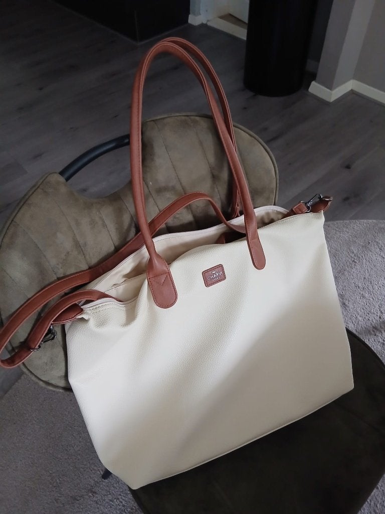 tas charm londen, Ophalen of Verzenden, Nieuw, Beige, Handtas