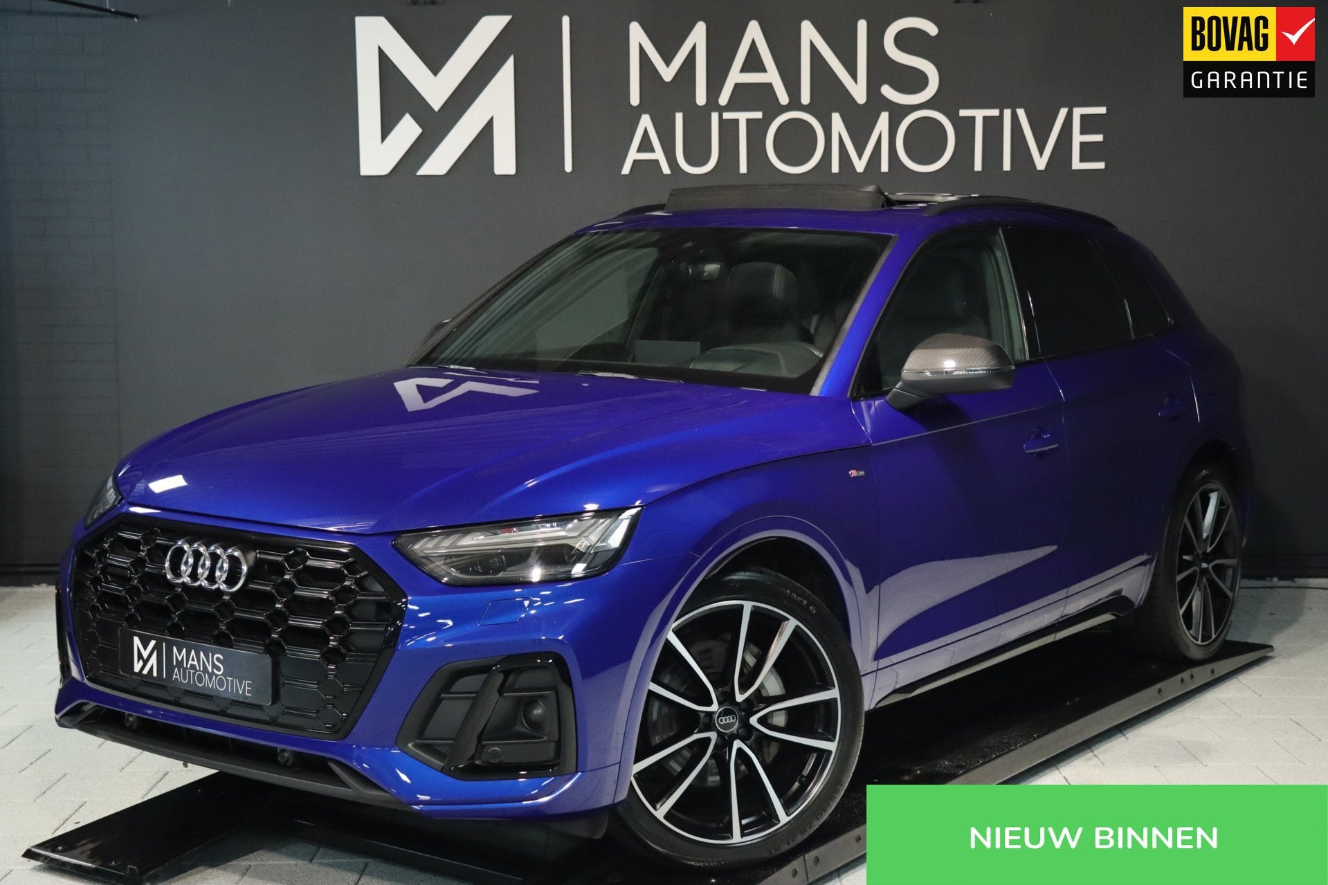 Audi Q5 55 TFSI e 3x S-Line QUATTRO / PANO / HUD / MEMORY /, Auto's, Audi, Automaat, Gebruikt, Zwart, 4 cilinders