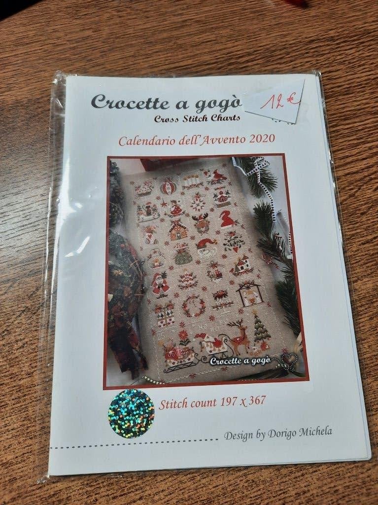 Origineel patroon Crocette a gogo - Calendario 2020, Ophalen of Verzenden, Nieuw, Handborduren, Patroon