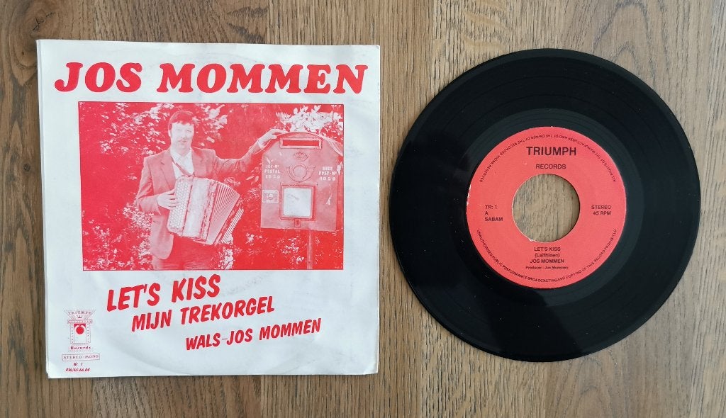 Single Jos Mommen - Let's kiss, Ophalen of Verzenden, Gebruikt, Pop