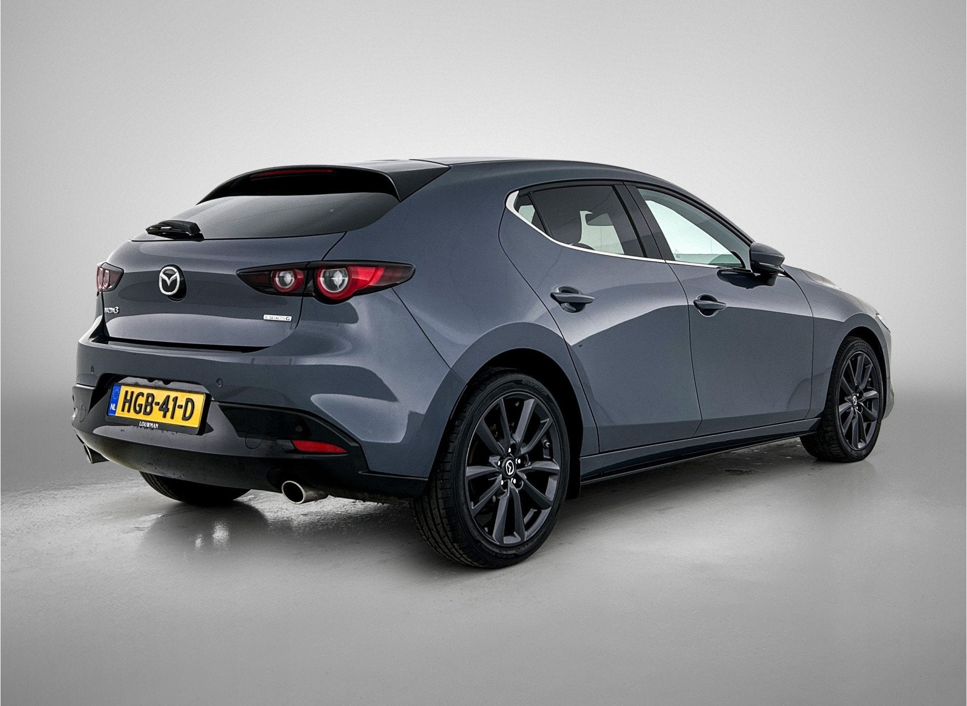 Mazda 3 2.5 e-SkyActiv-G M Hybrid 140 Centre-line | Stuur en, Voorwielaandrijving, 12 maanden, Stof, Gebruikt