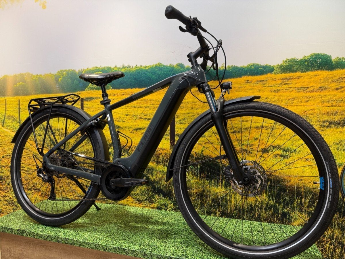 Cube Hybride Touring One Heren Grijs L, Fietsen en Brommers, Ophalen, Gebruikt, -, -