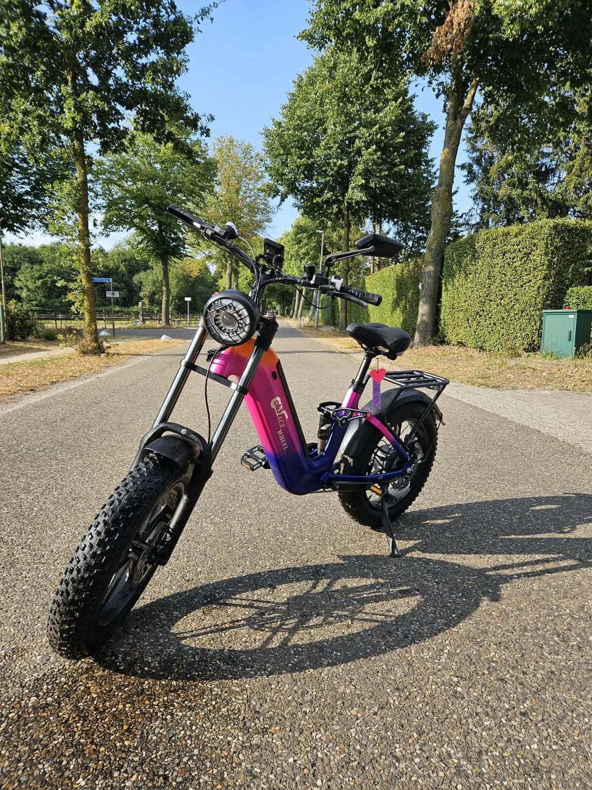 Cmacewheel V20 elektrische fiets - 20Ah accu, GPS 700e, Zo goed als nieuw, 47 tot 51 cm, 50 km per accu of meer, Ophalen