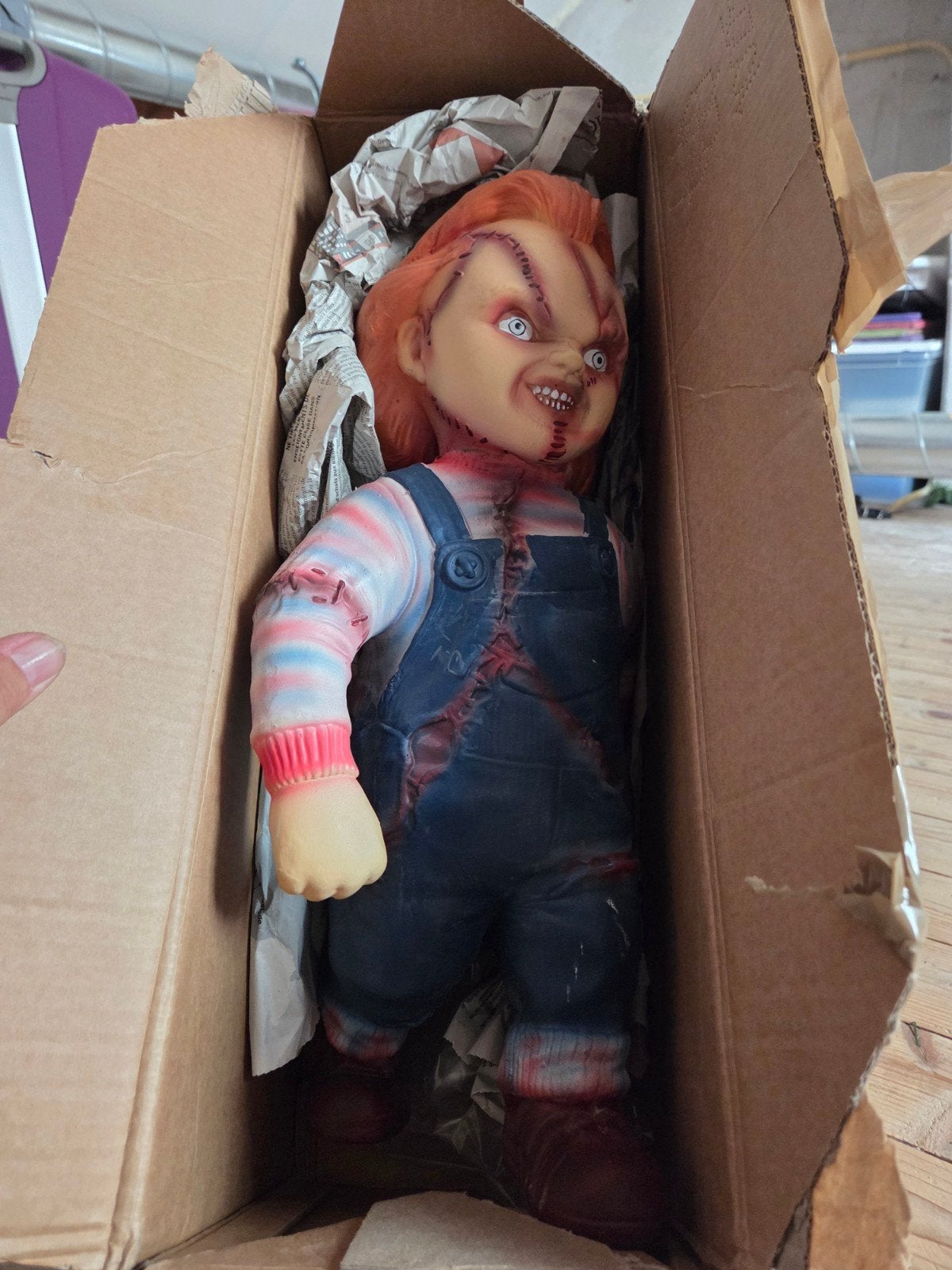 Chucky Pop - Horrorfilm Karakter Speelgoed, Verzenden, Gebruikt, Pop