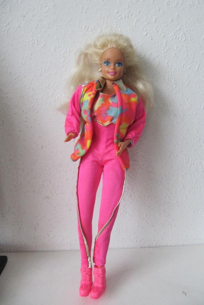 Barbie "Ski Fun" 1991, Ophalen of Verzenden, Gebruikt, Pop