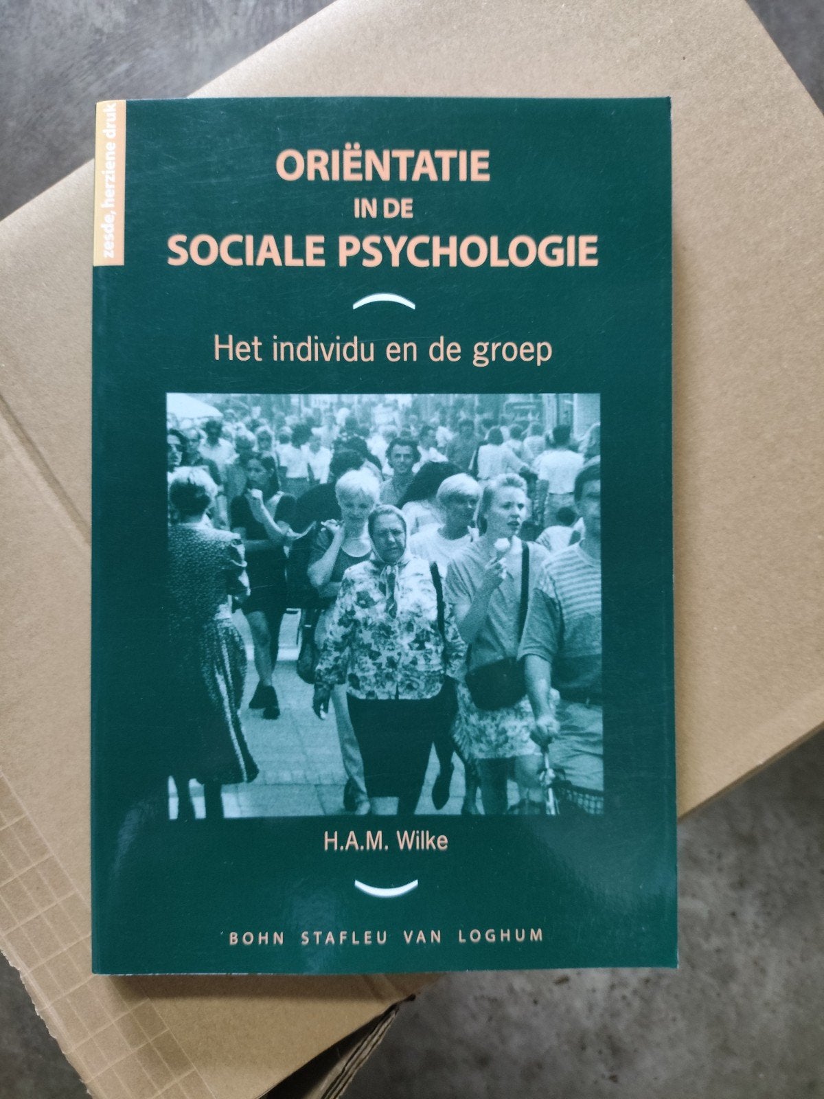 H.A.M. Wilke - Orientatie in de sociale psychologie, Sociale psychologie, H.A.M. Wilke, Ophalen of Verzenden, Zo goed als nieuw