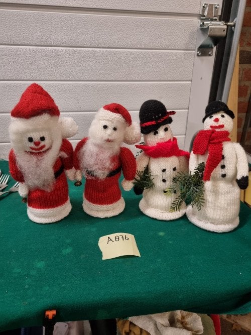kerstmannen en sneeuwpoppen gehaakt [a876], Diversen, Kerst, Ophalen of Verzenden, 'T Olde Gre-j, Info@toldegrej.nl, Endepoelstraat 20f Didam