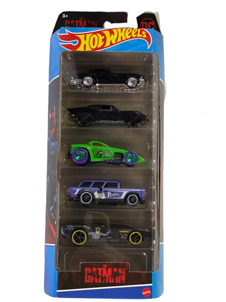 Hotwheels: 5-Pack: The Batman, ., Nieuw, Ophalen of Verzenden, .
