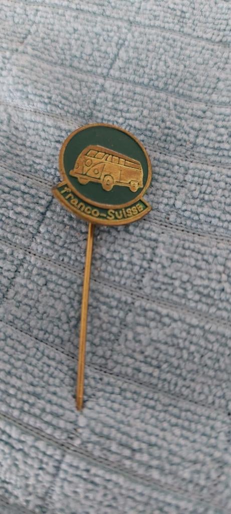 Vintage Speldje VW Busje Franco-Suisse, Ophalen of Verzenden