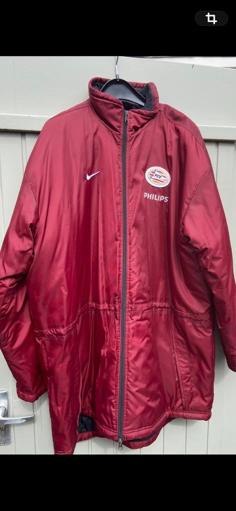 PSV heren jas, Ophalen, Gedragen, Maat 56/58 (XL), Rood