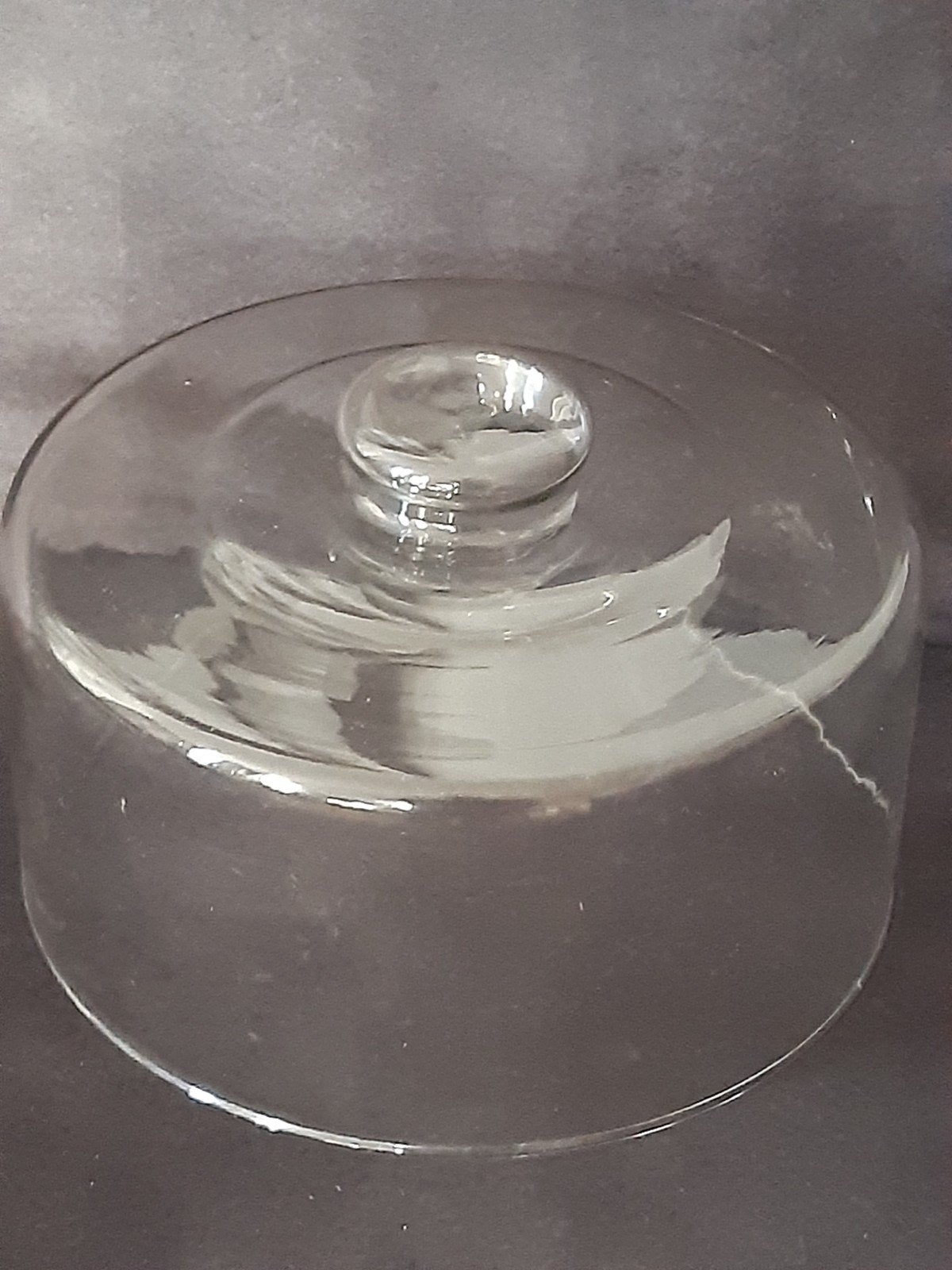(Taart)stolp glazen cloche ,stoer brocante ,landelijk, Ophalen of Verzenden