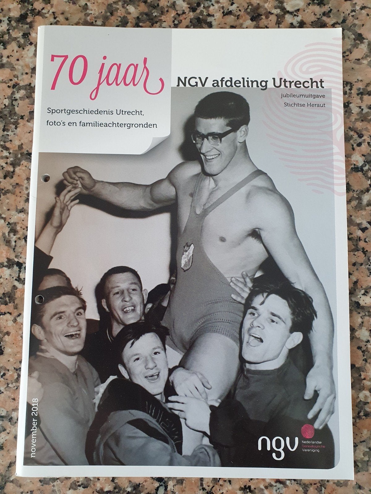 70 jaar NGV afdeling Utrecht - Sportgeschiedenis Utrecht, Ophalen of Verzenden, Zo goed als nieuw, Stichtse Heraut, Overige sporten