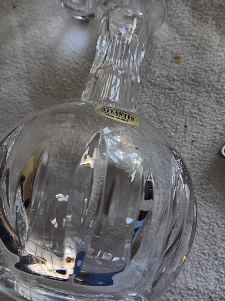 karaf bol, Antiek en Kunst, Antiek | Glas en Kristal, Ophalen of Verzenden