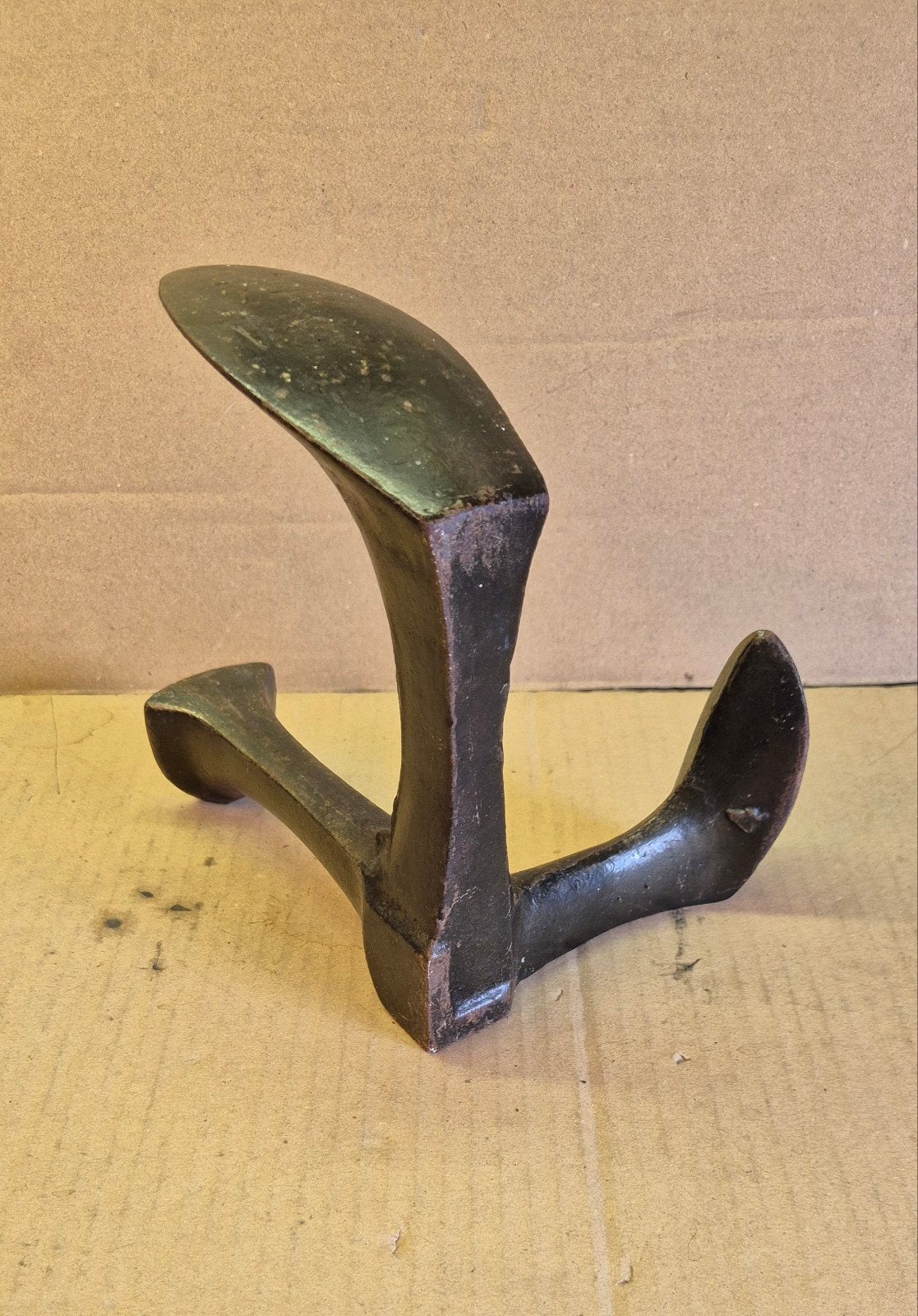 Vintage gietijzeren schoenmakersleest / schoenmakersaambeeld, Antiek en Kunst, Antiek | Gereedschap en Instrumenten, Ophalen
