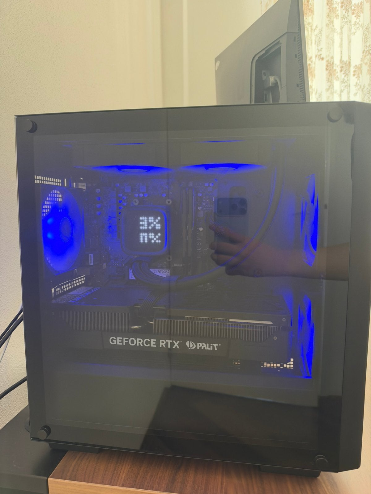 GAMING PC RTX 4070 TI SUPER - 32GB DDR5 RAM -RYZEN 7 7800X3D, 32 GB, Ophalen of Verzenden, Zo goed als nieuw, Gaming