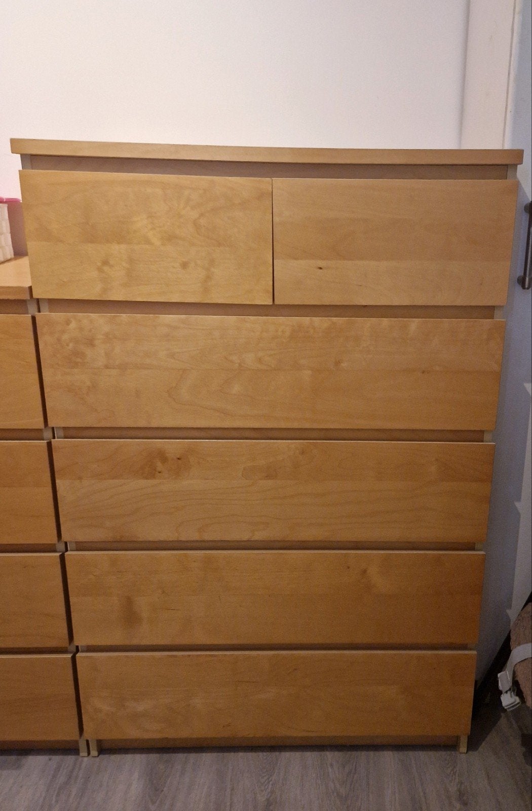 Ikea houten ladekasten, Huis en Inrichting, Kasten | Ladekasten, Gebruikt, 3 of 4 laden, Ophalen