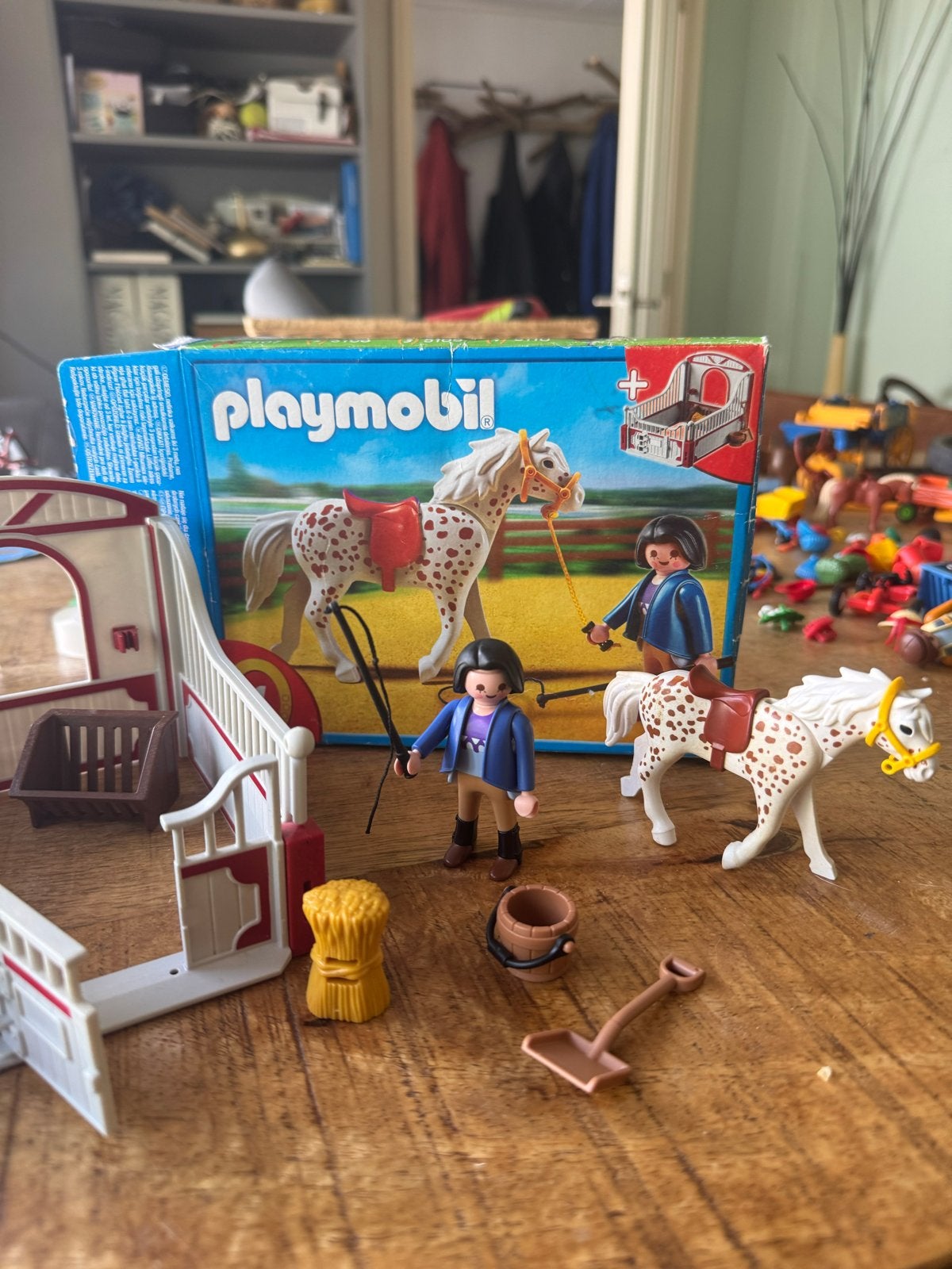 Playmobil Paardenstal en accessoires, Kinderen en Baby's, Speelgoed | Overig, Ophalen of Verzenden, Gebruikt, Jongen of Meisje