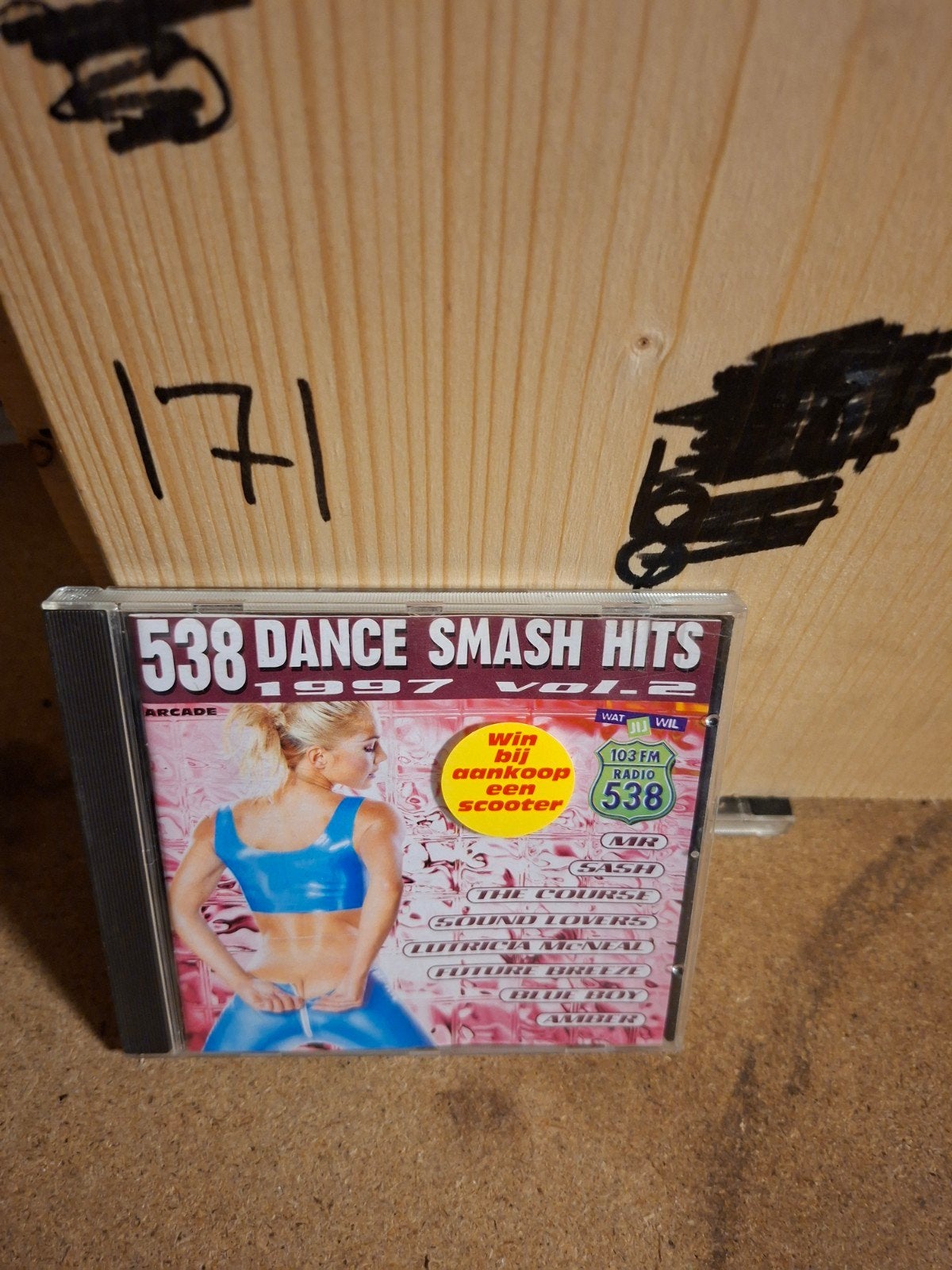 538 Dance Smash Hits 1997 Vol. 2 CD - Diverse Artiesten, Ophalen of Verzenden, Gebruikt, Dance, Verzamelalbum